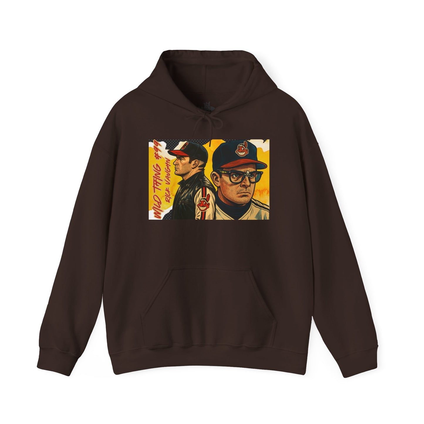 "Wild Thing "Vintage Style Unisex Hoodie with Iconic Film Design | Cozy Sweatshirt for Movie Lovers, Perfect Gift for Birthdays, Nostalgic Apparel