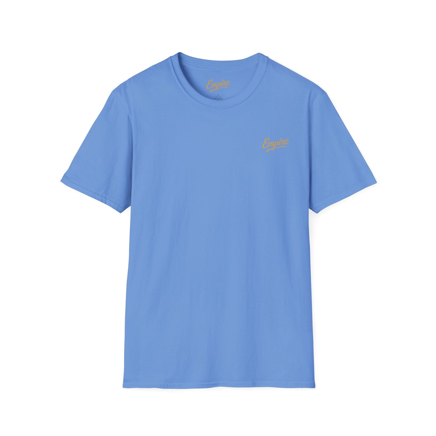 Softstyle Gold 'Empire' Logo T-Shirt
