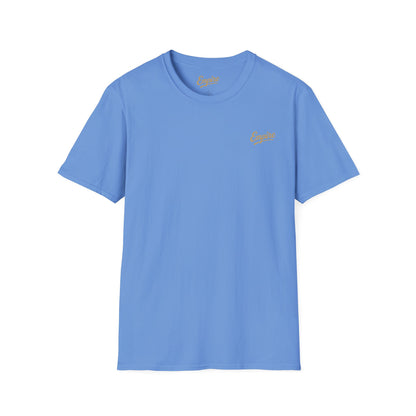 Softstyle Gold 'Empire' Logo T-Shirt