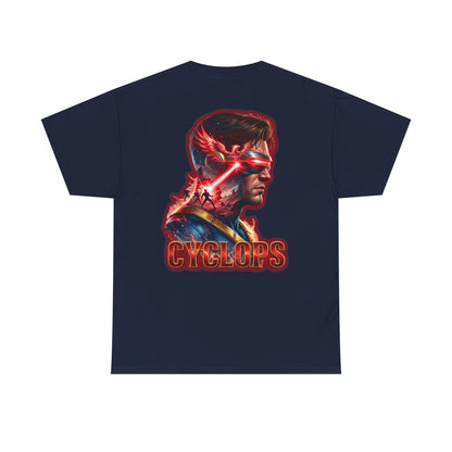 Cyclops Graphic Tee - Retro Superhero X-Men Design