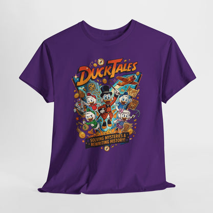 DuckTales Graphic Tee — Retro Scrooge & Nephews Adventure Shirt