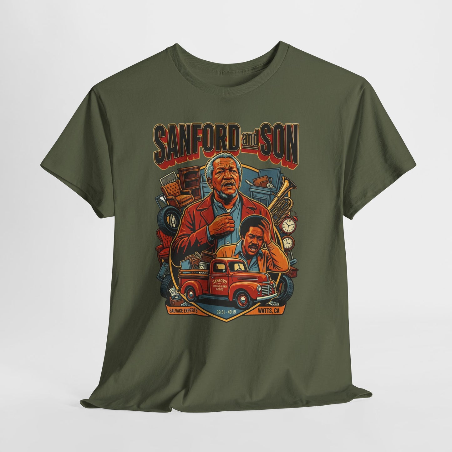 Sanford and Son Vintage TV Tribute T-Shirt