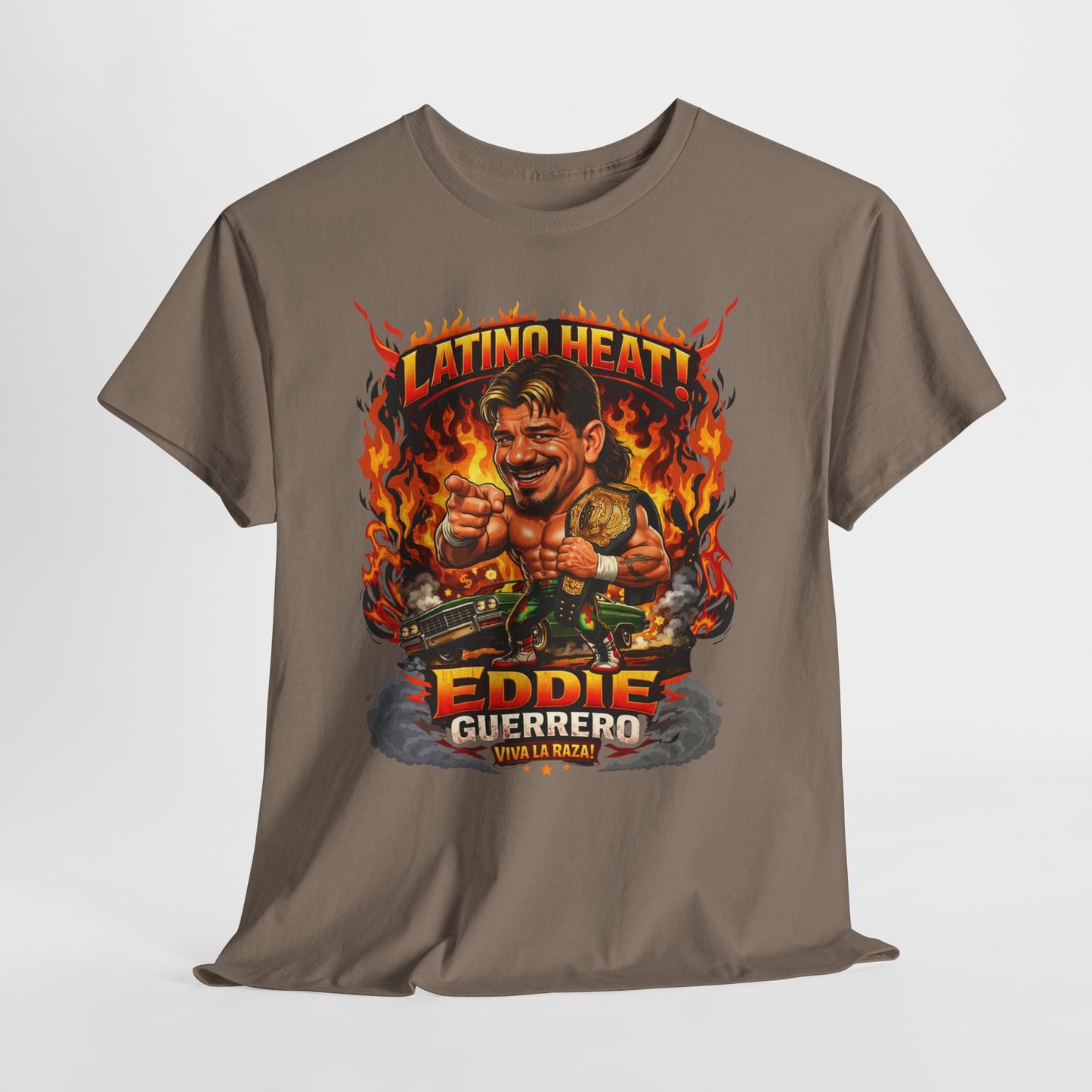 Eddie Guerrero 'Latino Heat' Graphic Tee - Wrestling Tribute Shirt