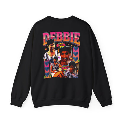 Debbie Retro Photo Collage Crewneck Sweatshirt