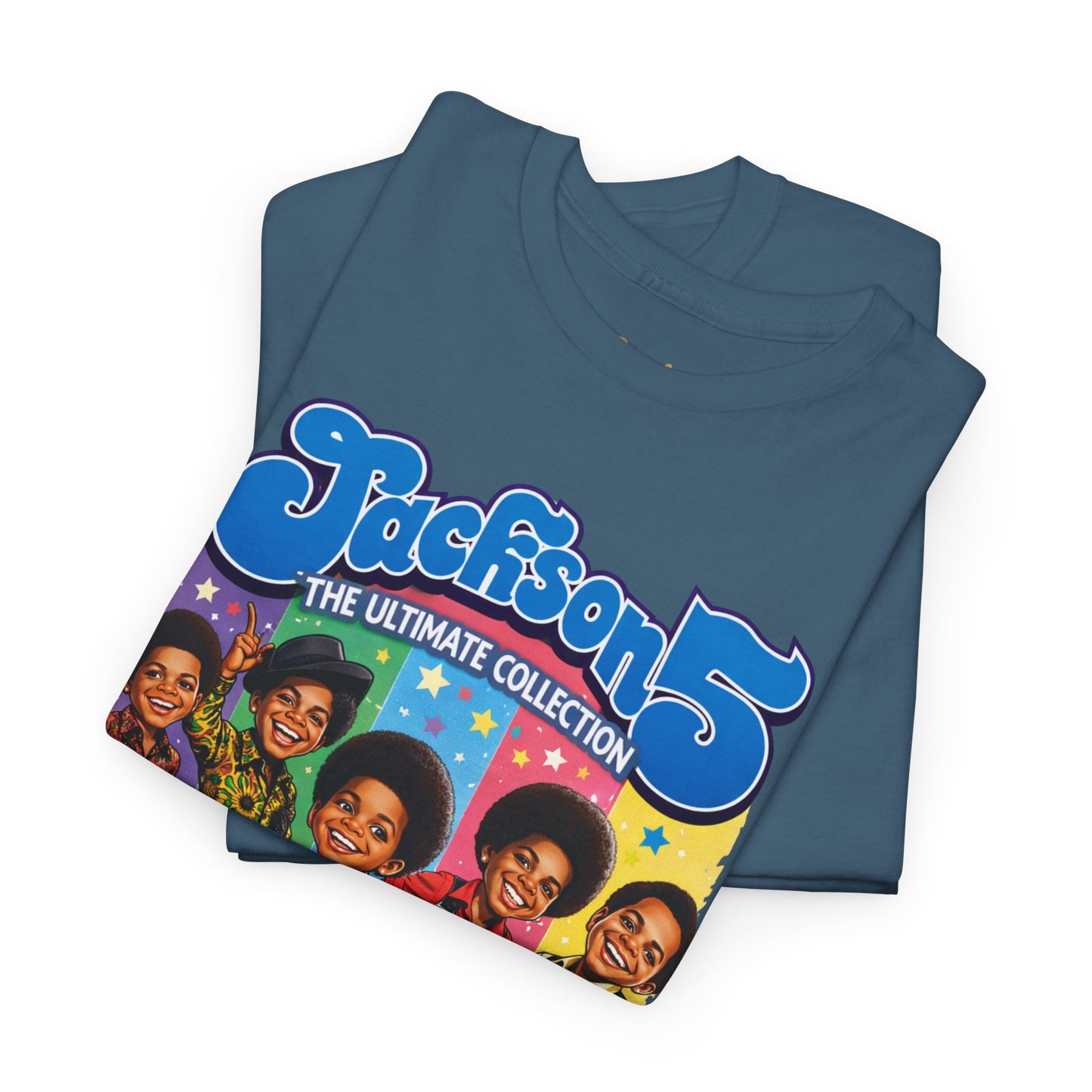 Jackson 5 Retro Graphic Tee — 'The Ultimate Collection' Vintage Band T-Shirt