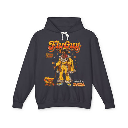 Fly Guy Retro "Pimp Of The Year" Hip-Hop Graphic Hoodie