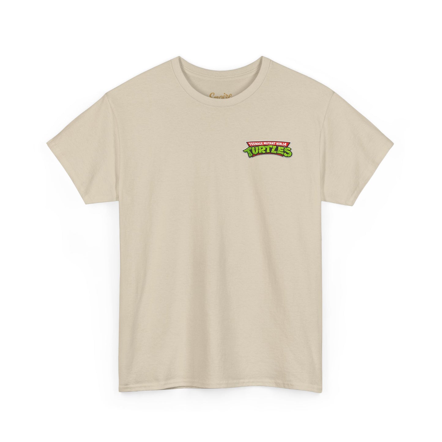 Teenage Mutant Ninja Turtles Graphic Tee — Retro Comic Backprint