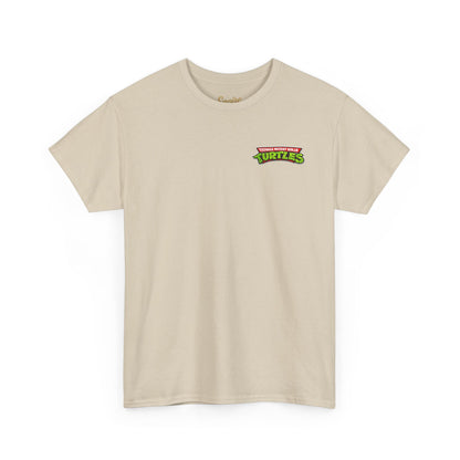 Teenage Mutant Ninja Turtles Graphic Tee — Retro Comic Backprint