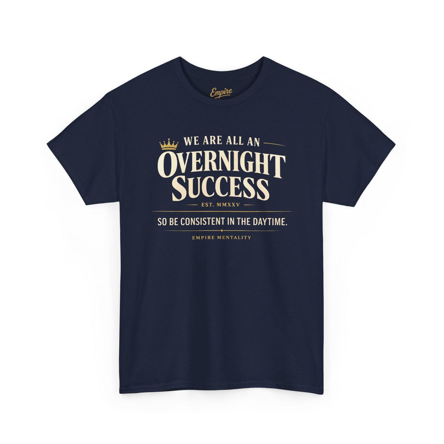 Christian Graphic Tee — “Overnight Success” Inspirational Faith T-Shirt