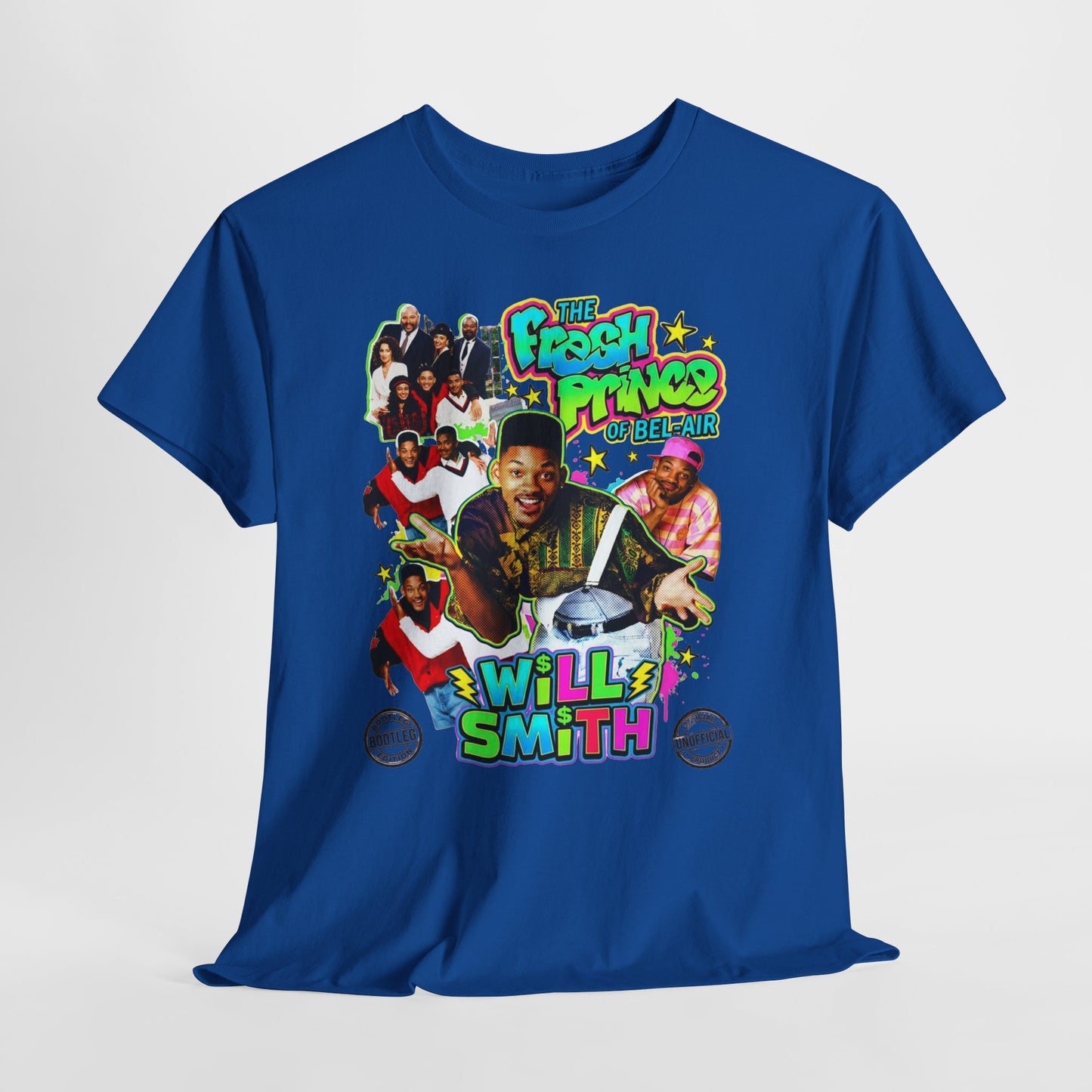 The Fresh Prince of Bel-Air Bootleg Collage Unisex Graphic Tee