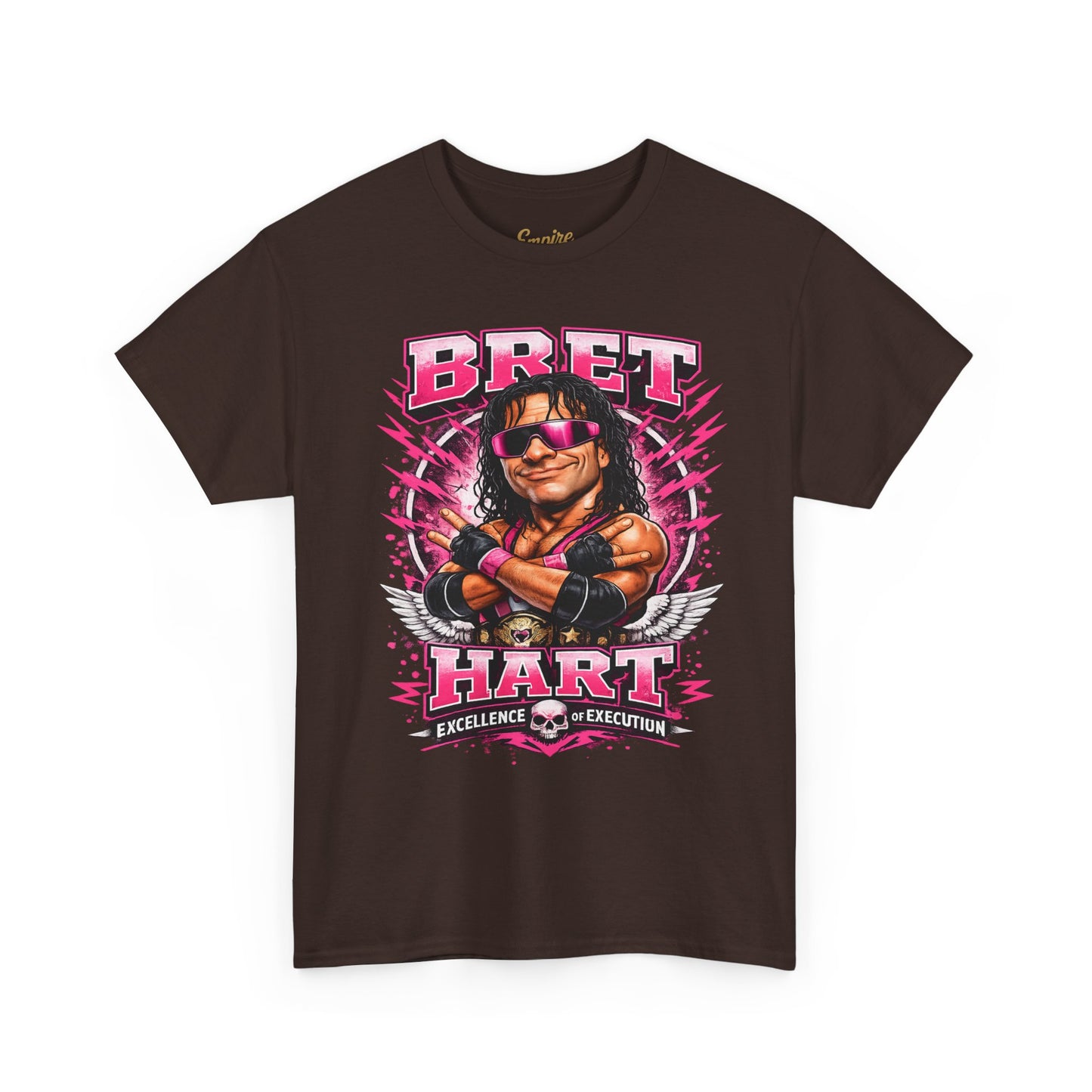 Bret Hart Tribute T-Shirt — "I Am The Best There Is" Retro Wrestling Tee