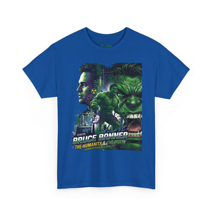 Hulk Comic Movie Poster T-Shirt – 'Bruce Banner' Graphic Tee