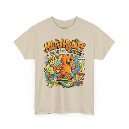 Heathcliff Retro Cat T-Shirt — Vintage Cartoon Graphic Tee