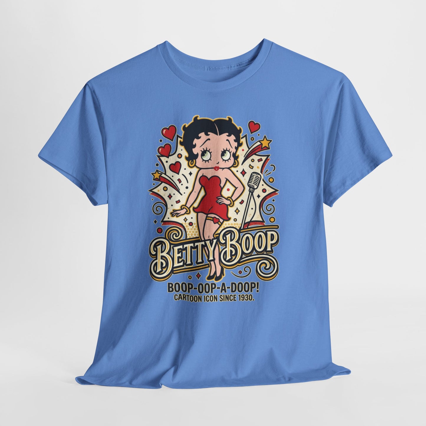 Betty Boop Retro Graphic Tee – "Boop-Oop-A-Doop" Vintage Cartoon Shirt