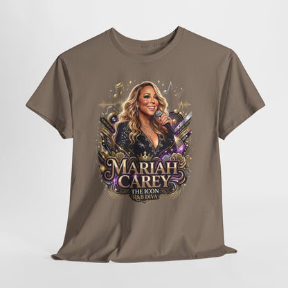 Mariah Carey Tribute T-Shirt — "The Icon, The Diva" Graphic Tee