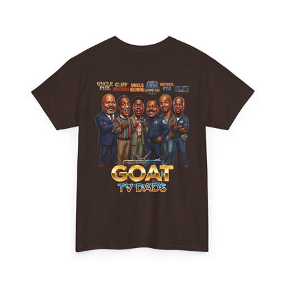 GOAT TV Dads T-Shirt — Caricature TV Fathers Reunion Tee