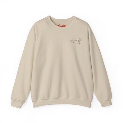Freddy Krueger Crewneck Sweatshirt – "One, Two... Freddy's Coming For You" Horror Pullover