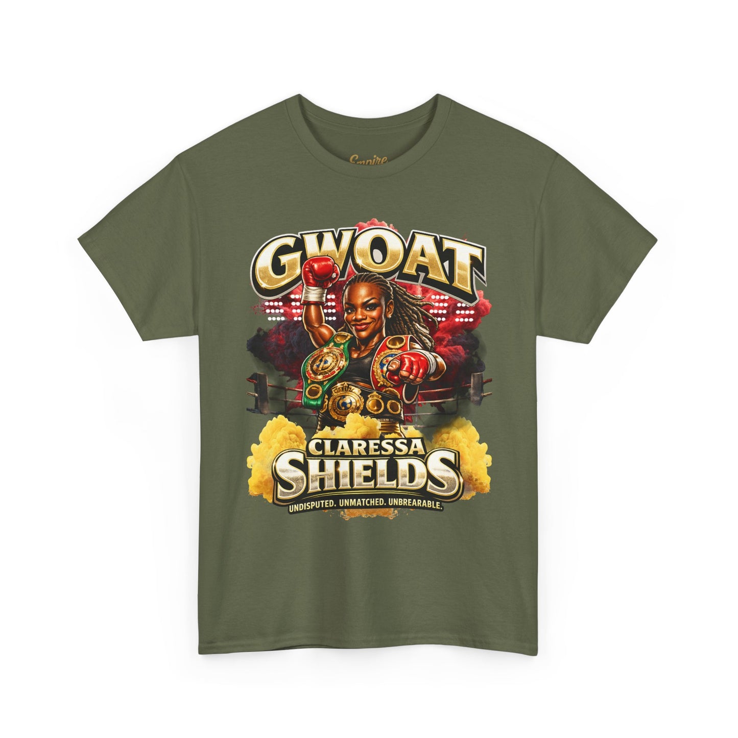 GWOAT: Claressa Shields Championship Tribute Tee