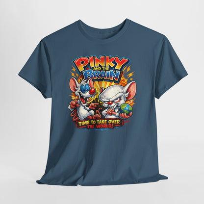 Pinky and the Brain "Time to Take Over the World" T‑Shirt