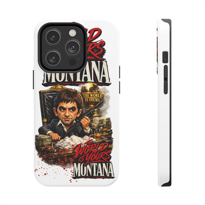 Tony Montana "The World Is Yours" Vintage Caricature Tough Phone Case