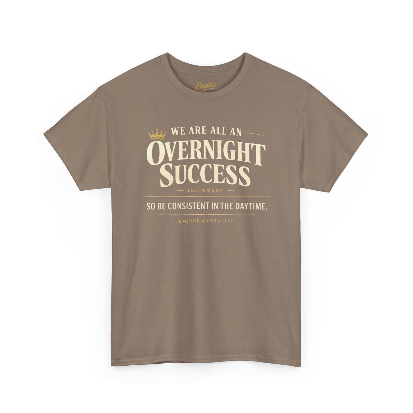 Christian Graphic Tee — “Overnight Success” Inspirational Faith T-Shirt