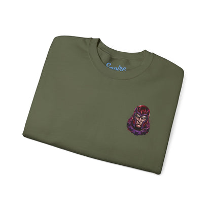 Magneto Graphic Sweatshirt — X‑Men Mutant Comic Crewneck
