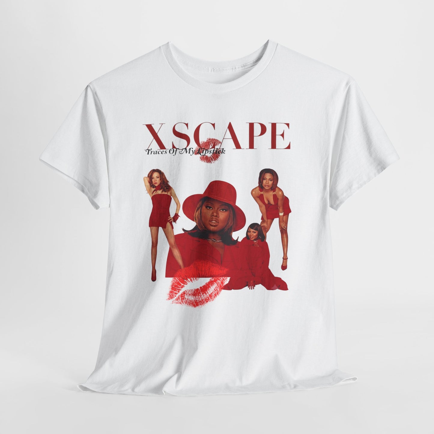 Xscape "Traces of My Lipstick" Vintage Graphic Tee