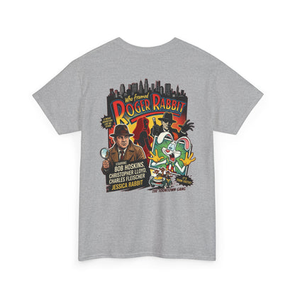 Who Framed Roger Rabbit Poster Tee — Retro Movie Graphic T-Shirt