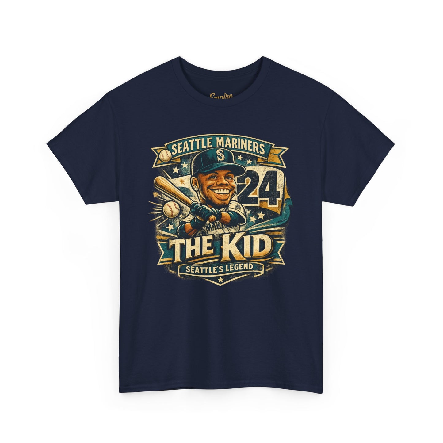 Griffey Jr. "The Kid" - Vintage Baseball Graphic T-Shirt