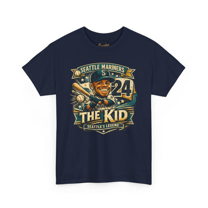 Griffey Jr. "The Kid" - Vintage Baseball Graphic T-Shirt