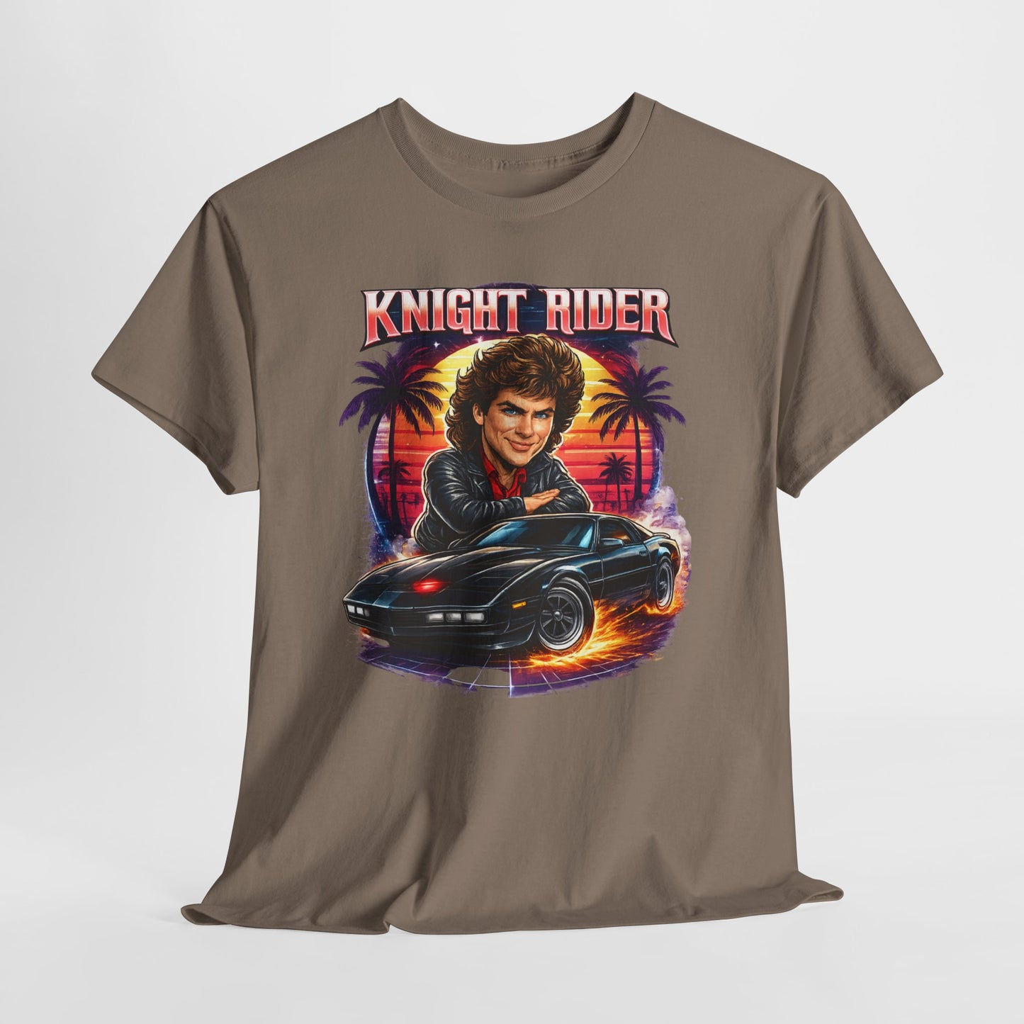 Knight Rider Vintage Tee – Retro 80s KITT Graphic T-Shirt