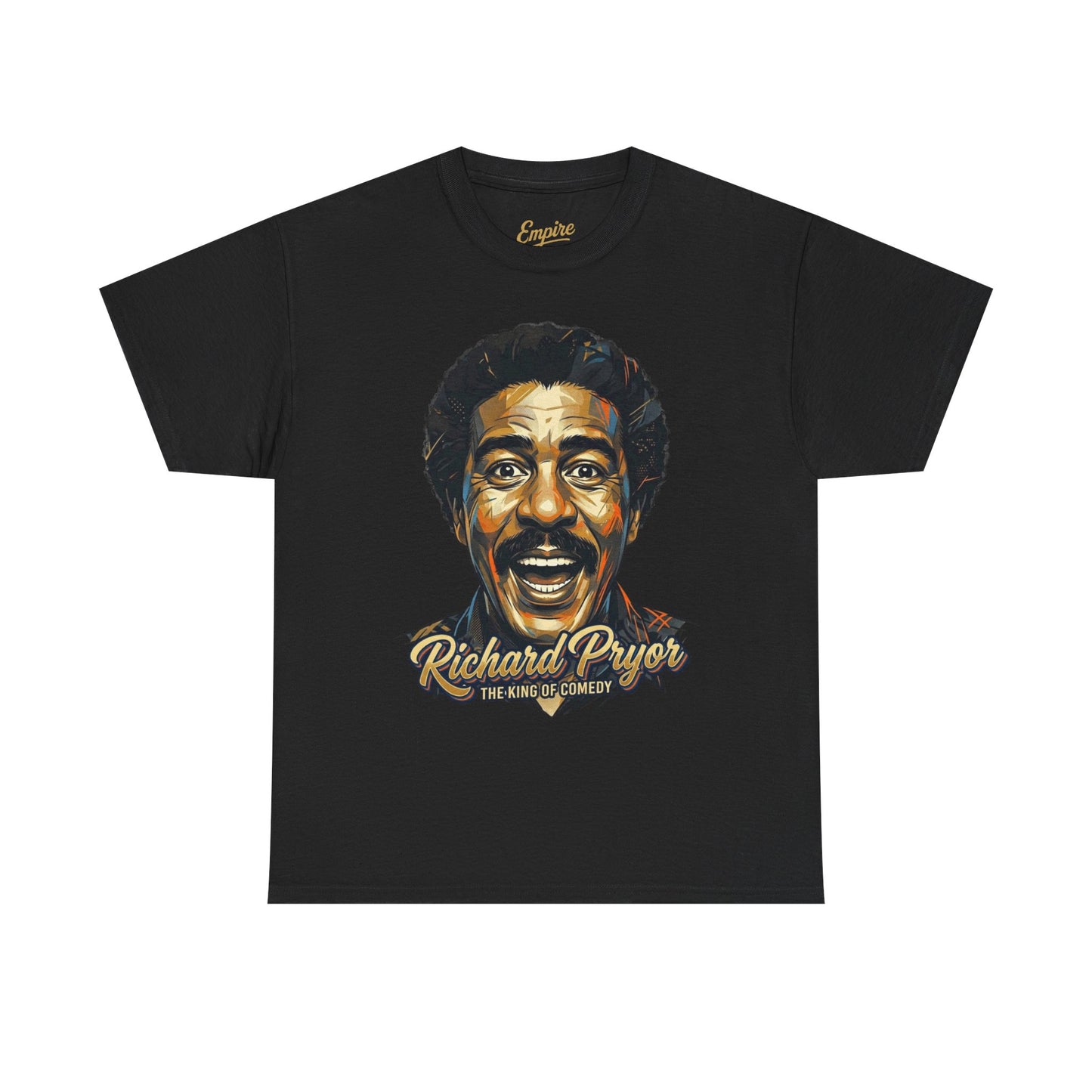 Retro Comedian Portrait Tee — 'Richard Pryor' Graphic T‑Shirt
