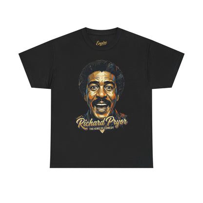 Retro Comedian Portrait Tee — 'Richard Pryor' Graphic T‑Shirt