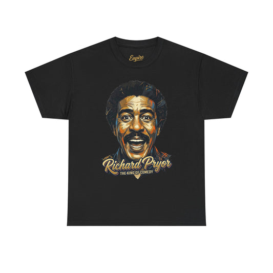 Retro Comedian Portrait Tee — 'Richard Pryor' Graphic T‑Shirt