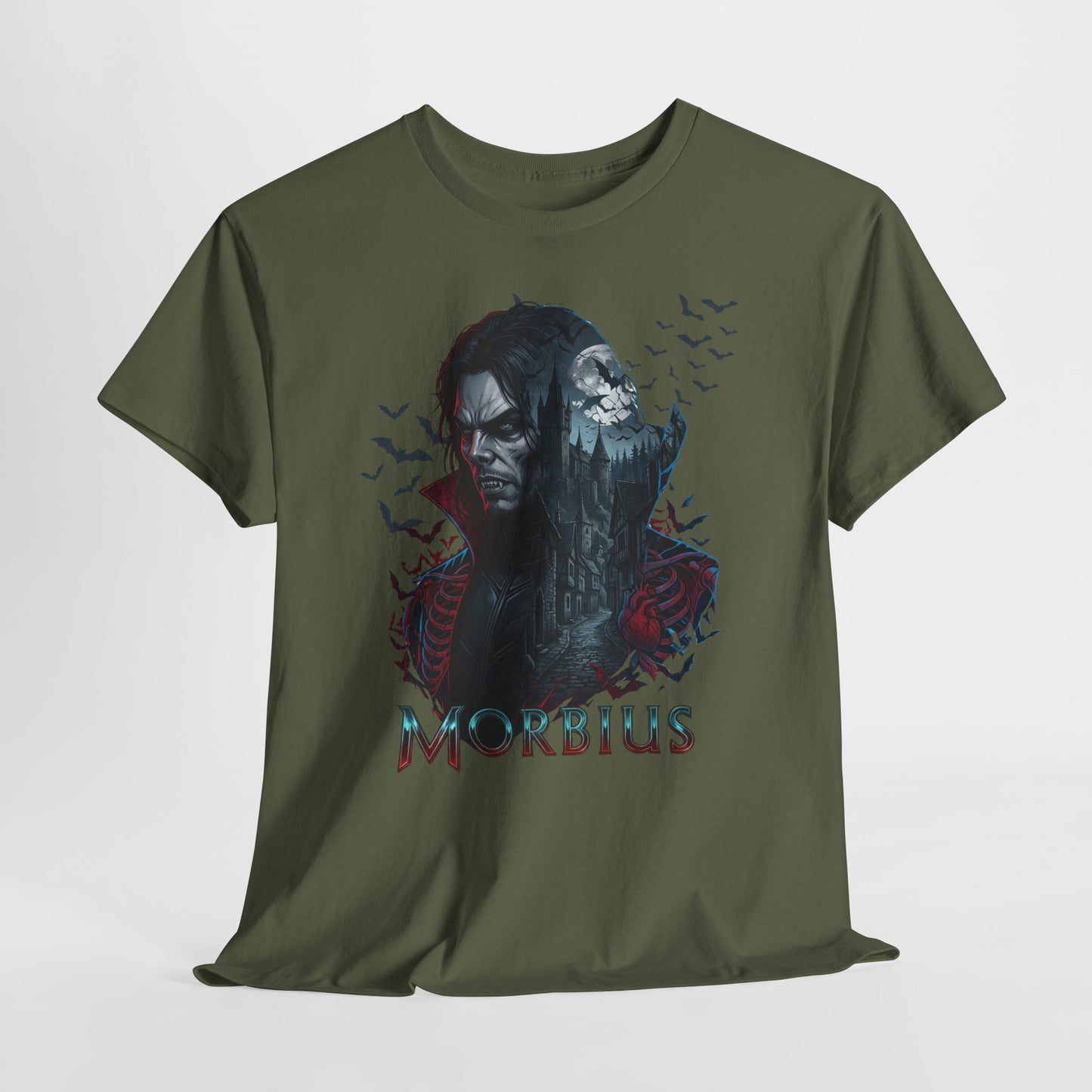 Morbius Graphic Tee — Dark Vampire Movie T-Shirt
