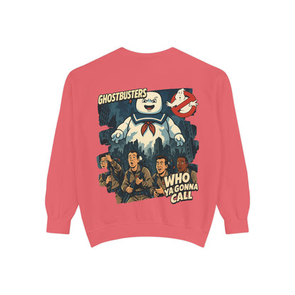 Ghostbusters Sweatshirt — Who Ya Gonna Call Vintage Graphic Crewneck