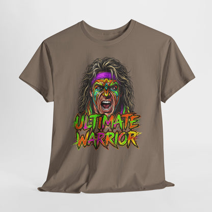 Ultimate Warrior T-Shirt — Retro Wrestling Face Paint Tee