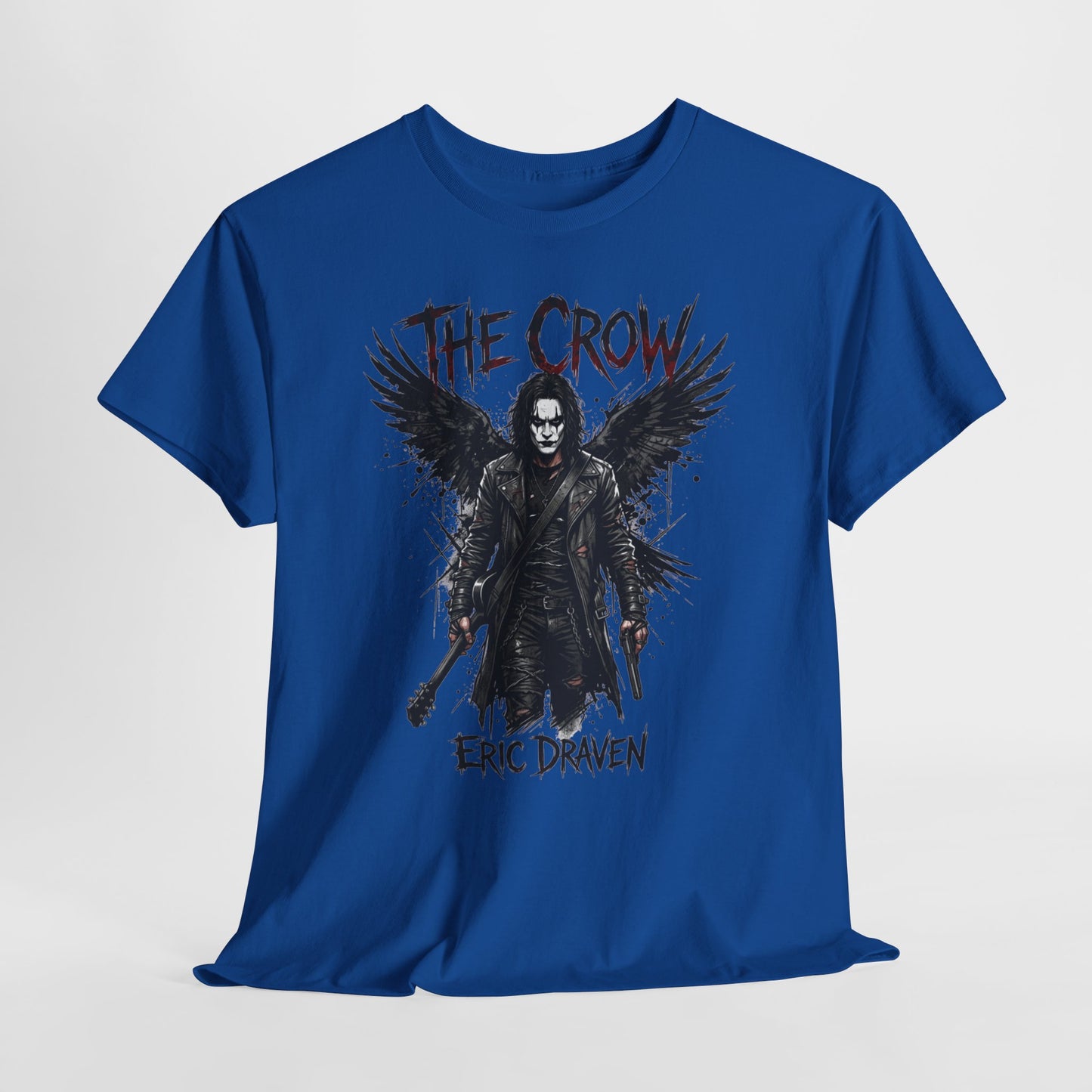 The Crow Eric Draven Graphic Tee - Gothic Rock Movie Tribute Shirt