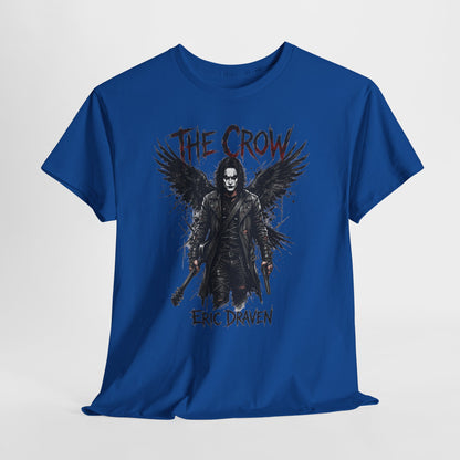 The Crow Eric Draven Graphic Tee - Gothic Rock Movie Tribute Shirt