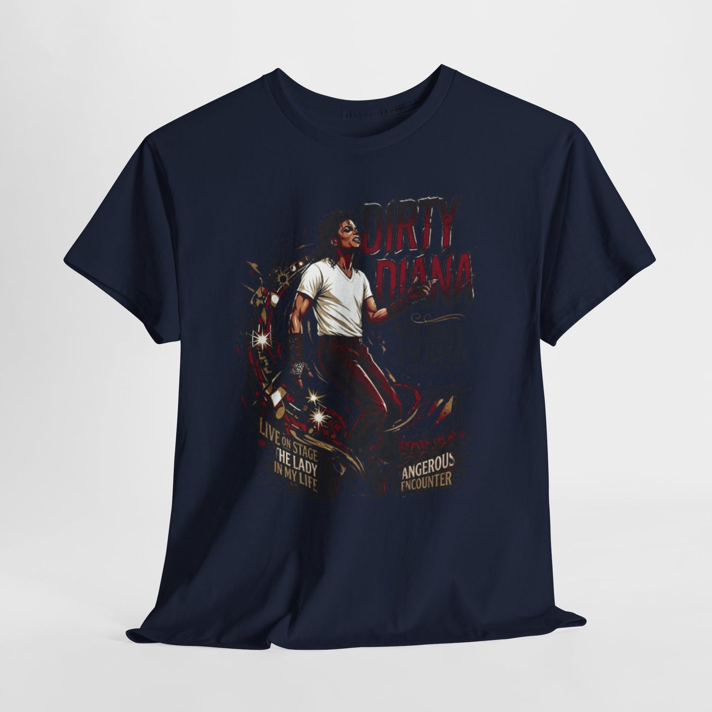 MJ Dirty Diana Graphic Tee — Retro Pop Icon T-Shirt