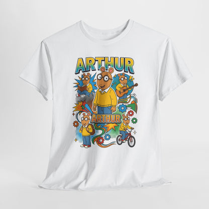 Arthur Cartoon T‑Shirt — Retro Kids TV Graphic Tee