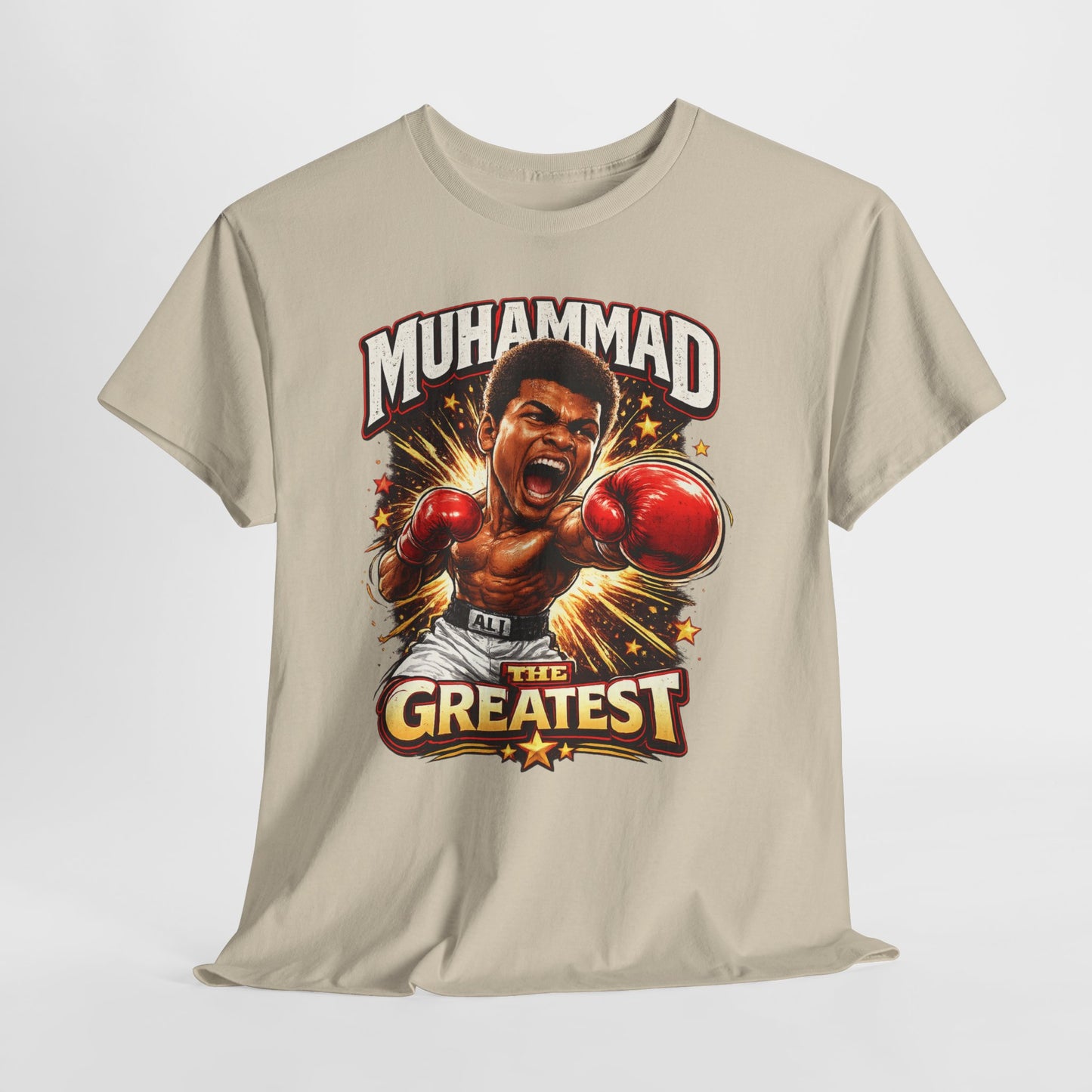Boxing Champion Graphic Tee — "Muhammad The Greatest"