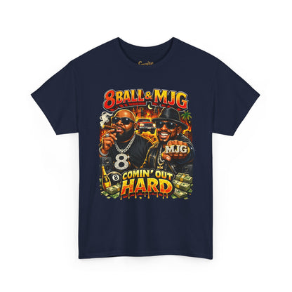 8Ball & MJG 'Comin' Out Hard' Vintage Hip-Hop Graphic Tee