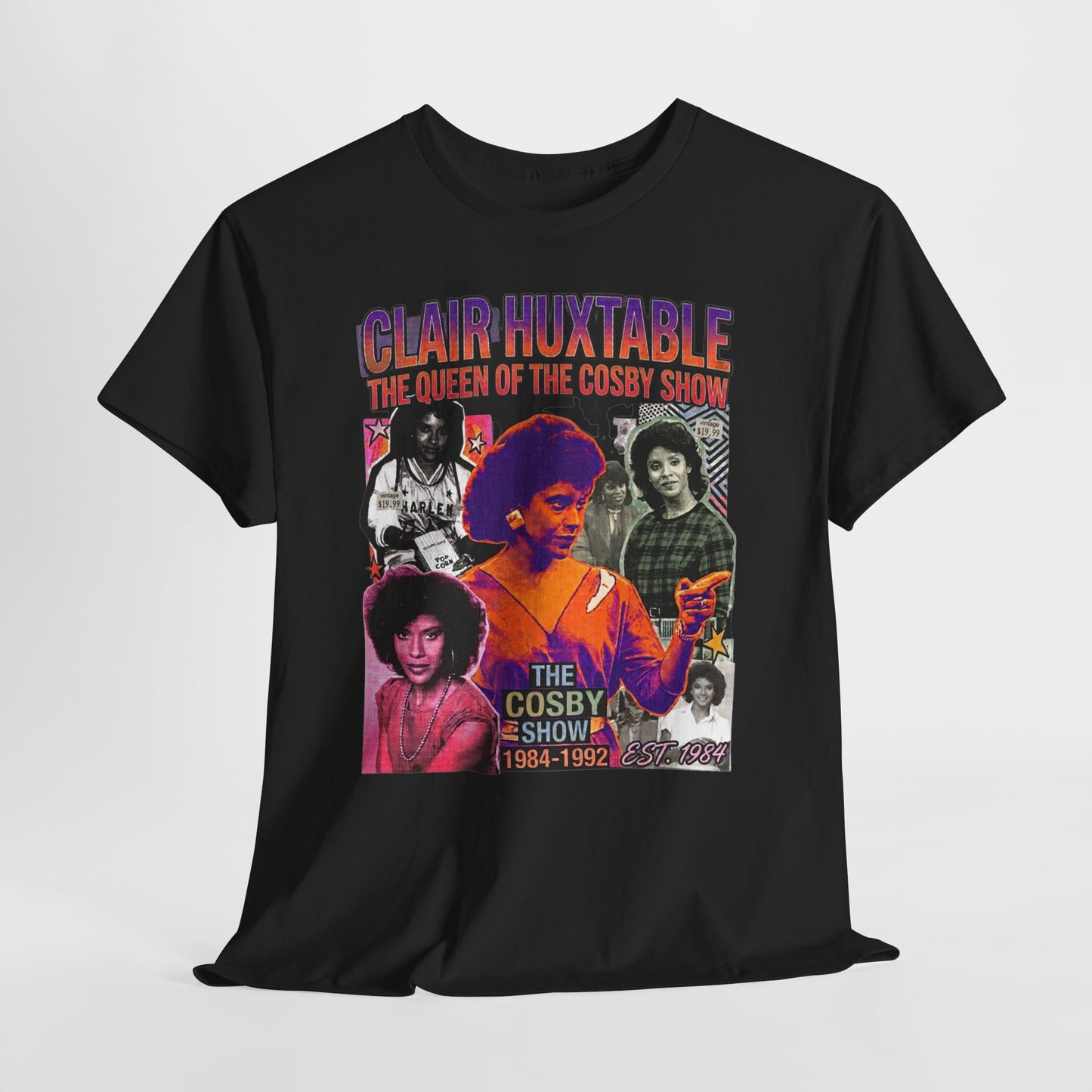 Retro TV Tribute Tee – 'Clair Huxtable: The Queen of The Cosby Show'