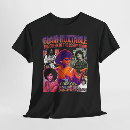 Retro TV Tribute Tee – 'Clair Huxtable: The Queen of The Cosby Show'
