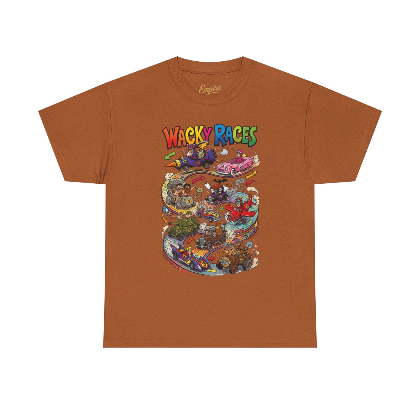 Wacky Races Vintage Cartoon Tee