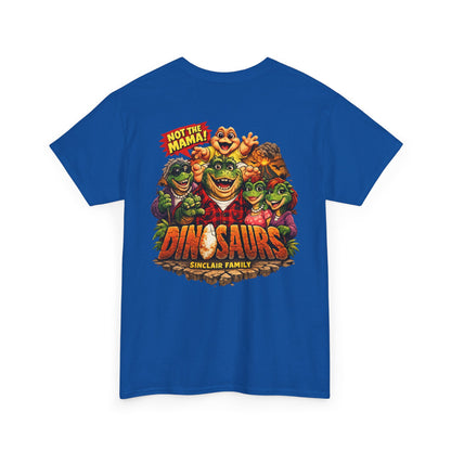 Dinosaurs Family Graphic Tee — 'Not the Mama' Retro Dino T-Shirt