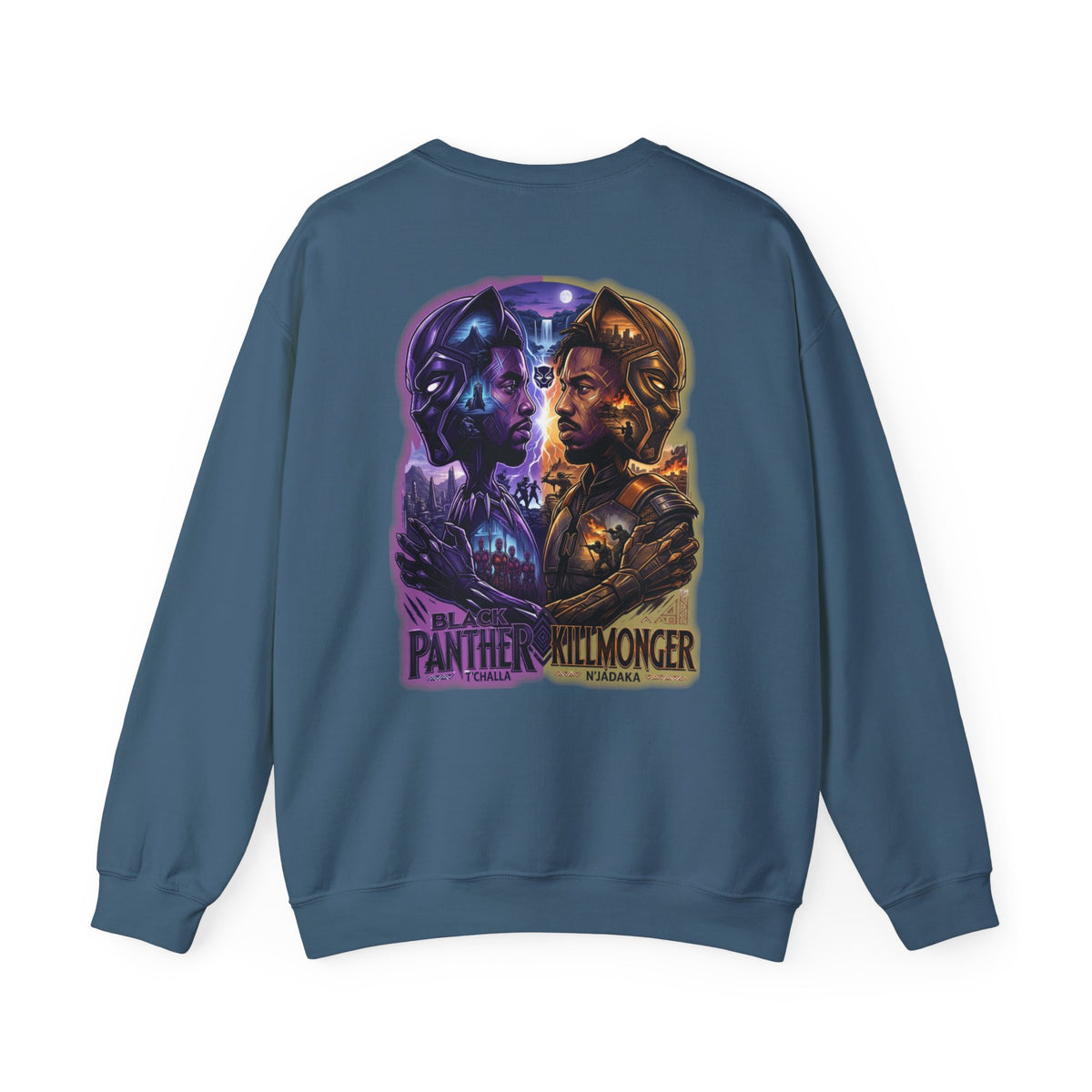 Black Panther vs. Killmonger Crewneck Sweatshirt