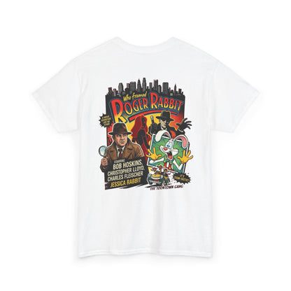 Who Framed Roger Rabbit Poster Tee — Retro Movie Graphic T-Shirt