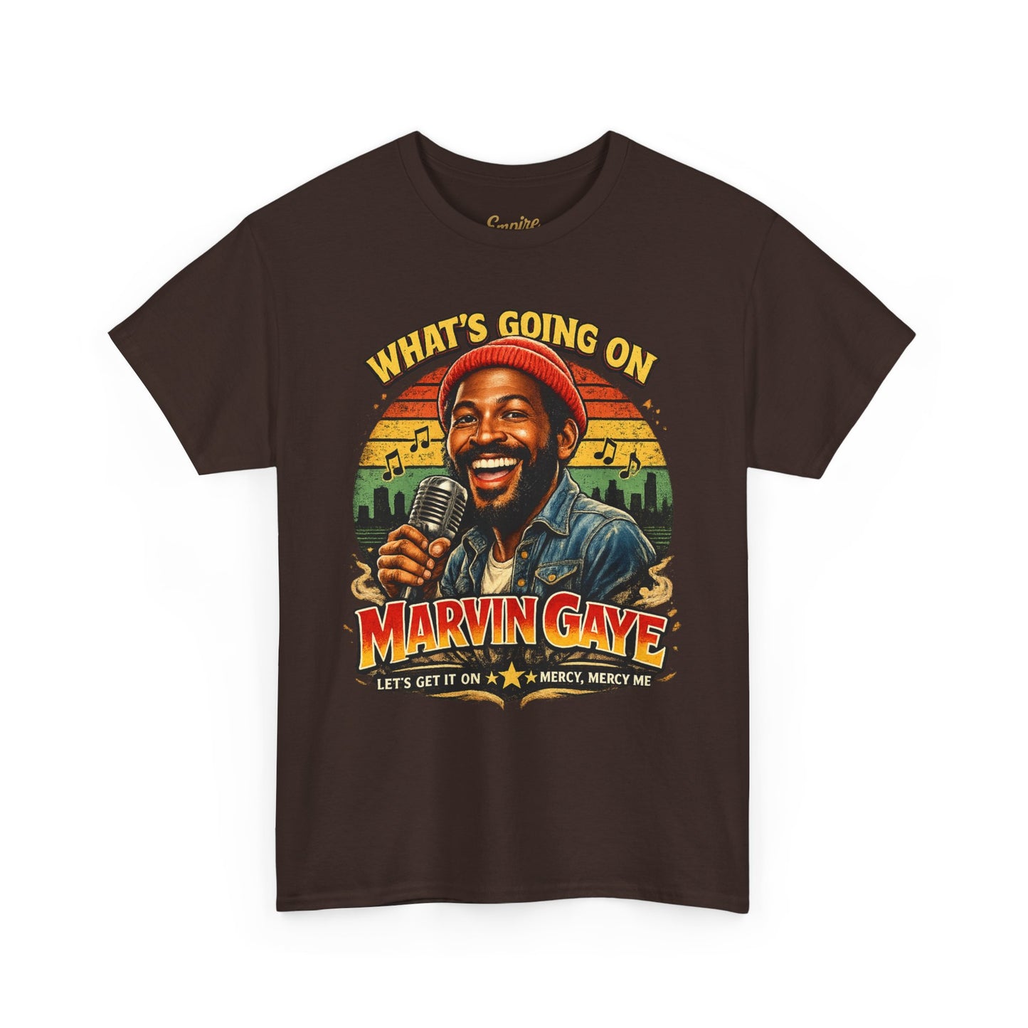 Marvin Gaye Tribute Tee, Vintage Music T-Shirt, Unisex Cotton Tee, Retro Style Shirt, Gift for Music Lovers, Perfect for Concerts